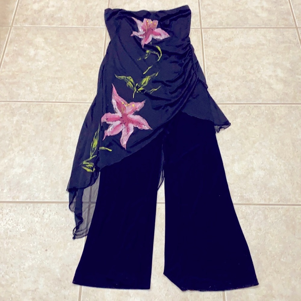 Newport News Black Romper